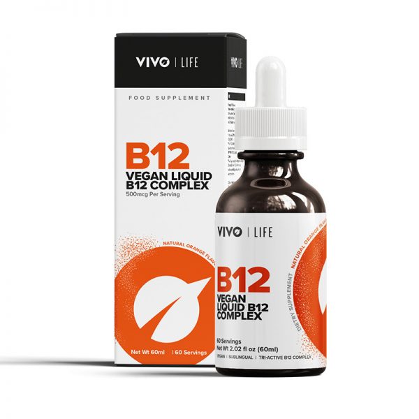 Vitamin B12 Vegan Nahrungsergänzungsmittel Tropfen
