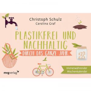 Perpetual weekly calendar "Plastic-free and sustainable" by Christoph Schulz