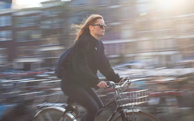 Making companies more climate-friendly - bike to work