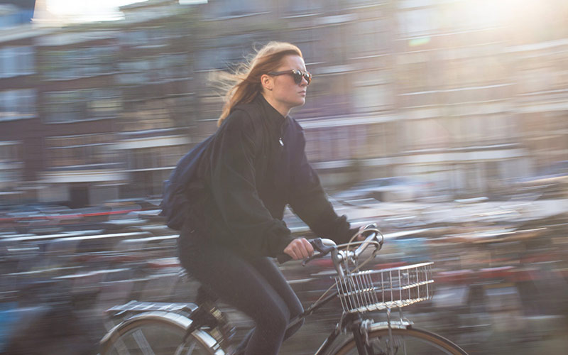 Making companies more climate-friendly - bike to work