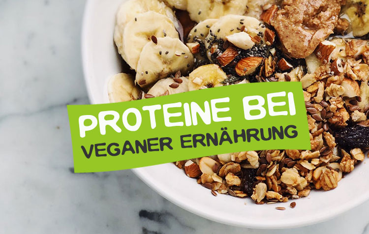 Proteine bei veganer Ernäjrung - Worauf ist zu achten?