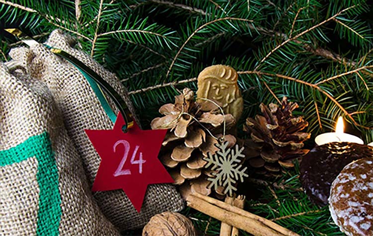 Plastic free advent calendar with ideas for men women and children