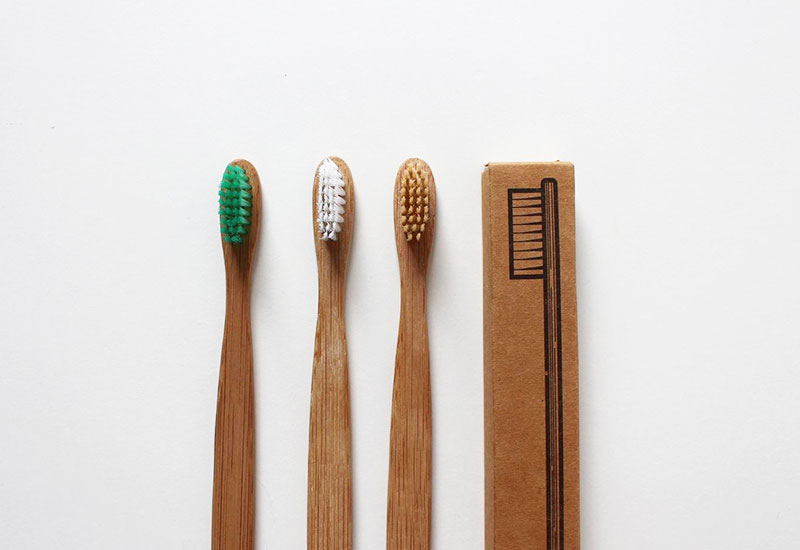 Wooden toothbrushes