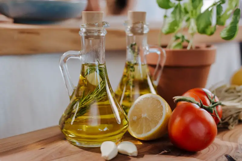 High-quality, cold-pressed vegetable oils are good sources of fat.