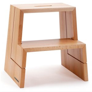 Environmentally friendly wooden step stool