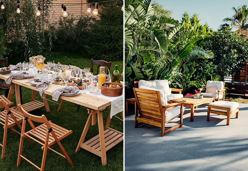Prefer environmentally friendly garden furniture