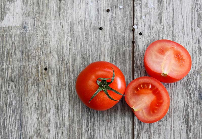 Raw tomatoes can not eat dogs
