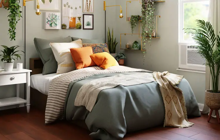 Sustainable bedroom - how to set it up