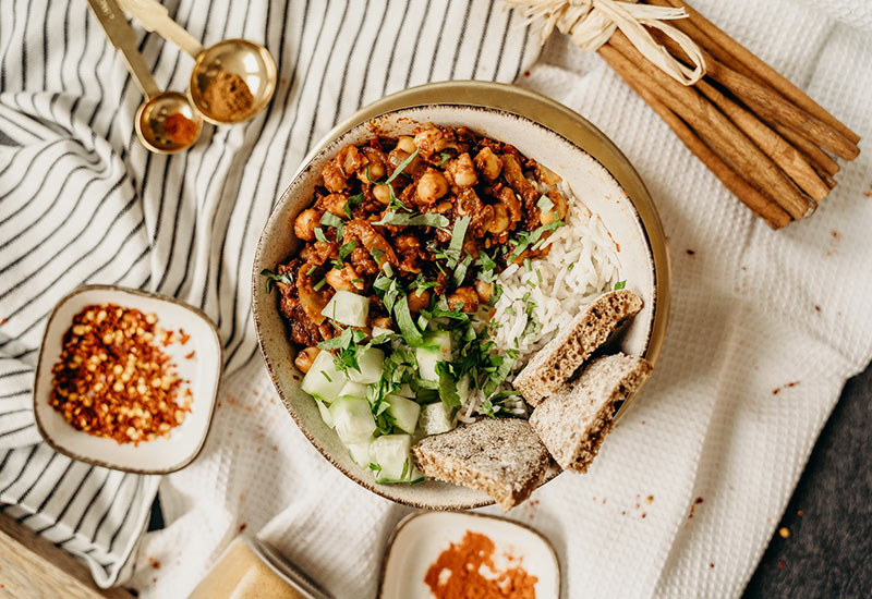 Vegane Ernährung für geringeren Wasserfußabdruck