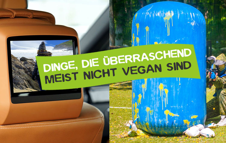 Nicht vegane Dinge, die dich überraschen werden