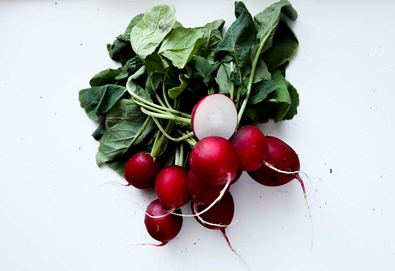 Radish leftovers recycle