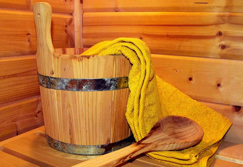 Sustainable accessories for your sauna