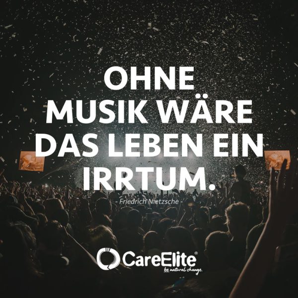 Musik Zitate 40 Sprüche über Lieder & Gesang • CareElite