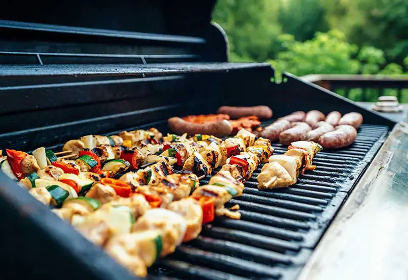 What goes on the grill for vegans?
