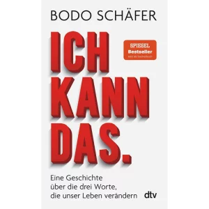 "I can do it." - Book by Bodo Schäfer