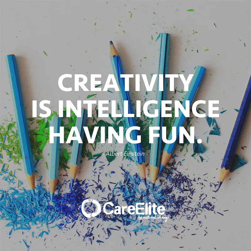 Creativity is intelligence having fun. (Quote from Albert Einstein)