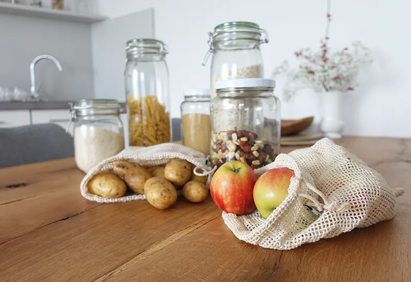 Müll vermeiden im Alltagsbereich Ernährung