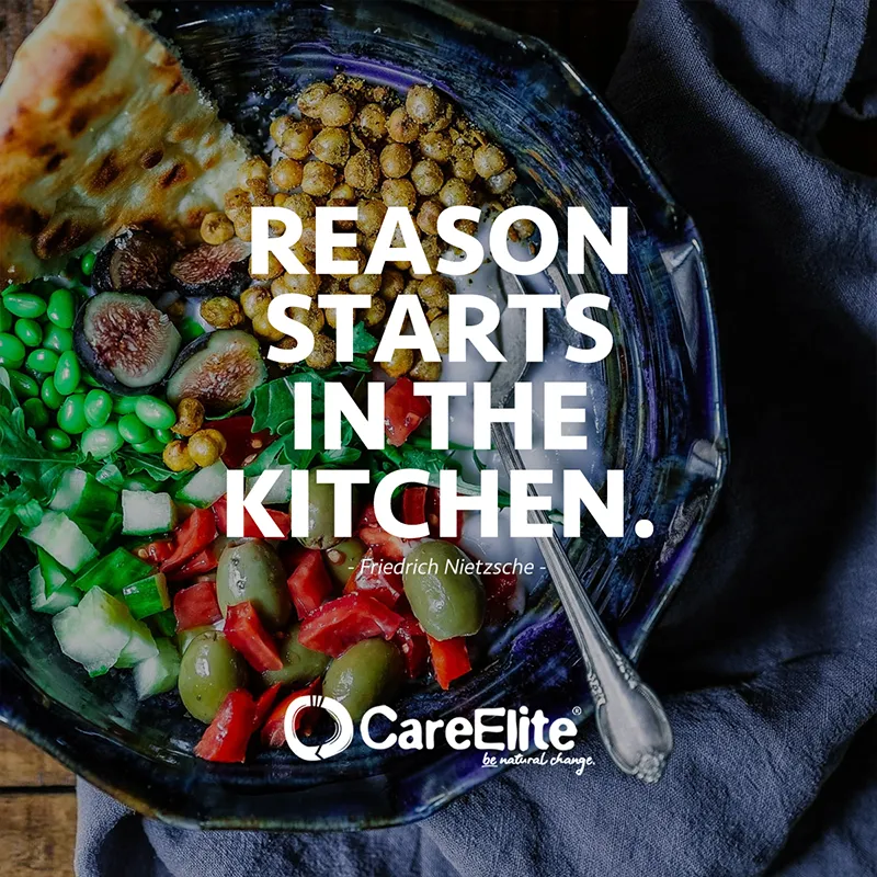"Reason starts in the kitchen." (Quote from Friedrich Nietzsche)