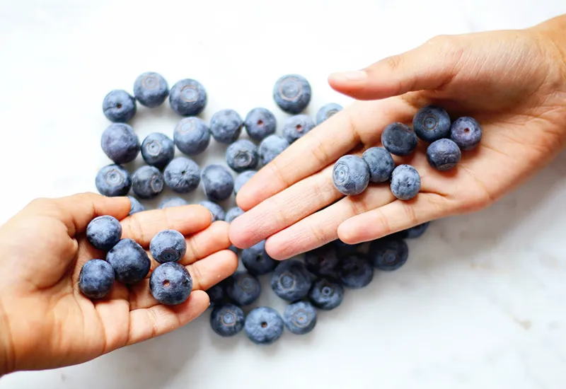Berries also promote the health of your heart