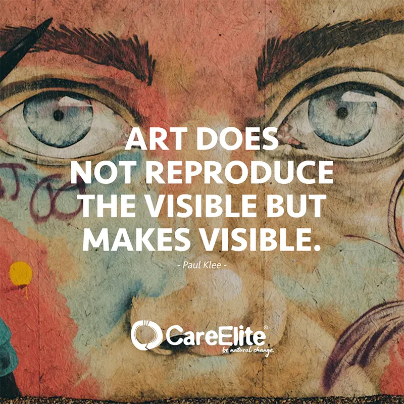 "Art does not reproduce the visible but makes visible." (Paul Klee)