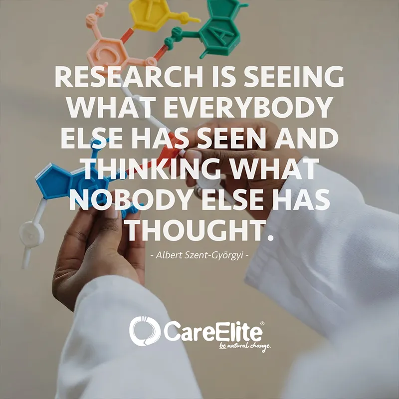 "Research is seeing what everybody else has seen and thinking what nobody else has thought." (Albert Szent-Györgyi)