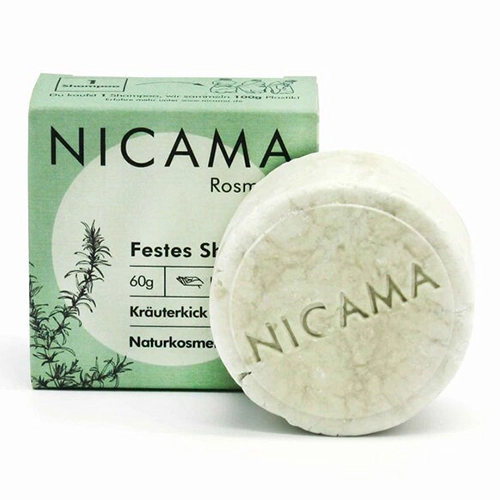 Solid rosemary shampoo from NICAMA