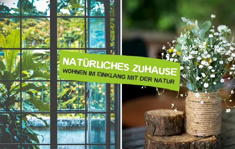Natürliches Zuhause – Die besten Tipps und Ideen, um mehr im Einklang mit der Natur zu wohnen