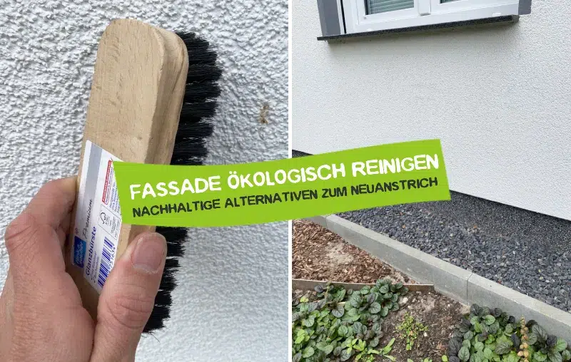 Fassade reinigen statt streichen – Nachhaltige Alternativen zum Neuanstrich