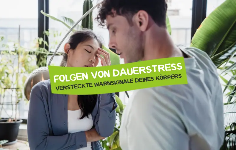 Warnsignale des Körpers bei Dauerstress