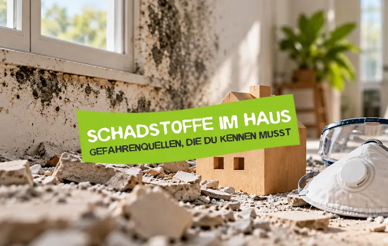 Schadstoffe im Haus – Gefahrenquellen, die du kennen solltest
