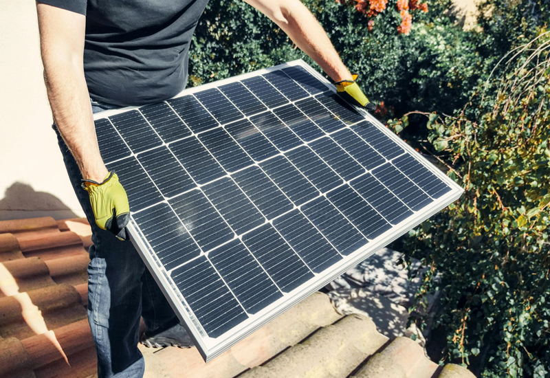 Solarpaneele auch bei wenig Fläche instaliieren