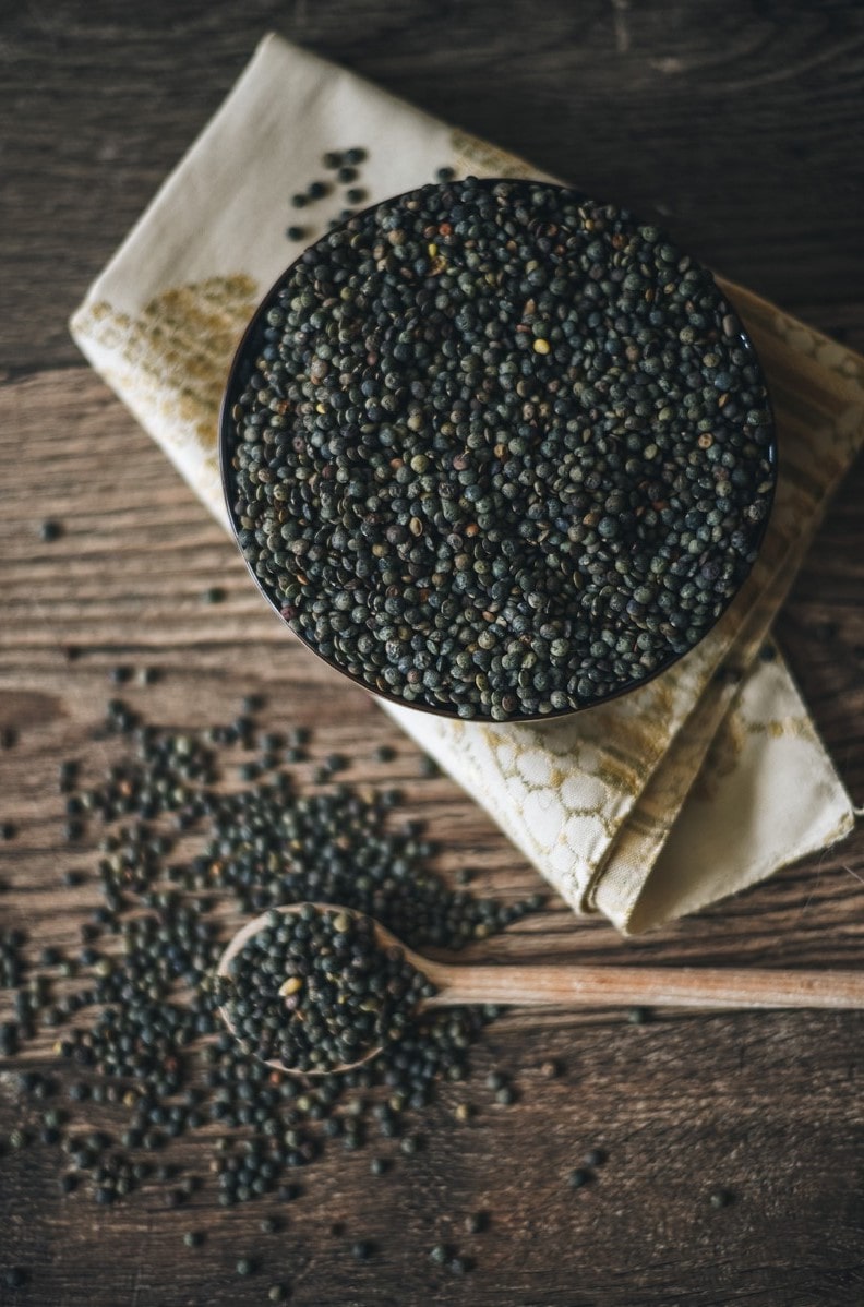 Beluga lentils