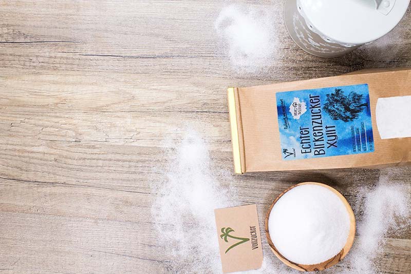 Birch sugar as a natural alternative for industrial sugar