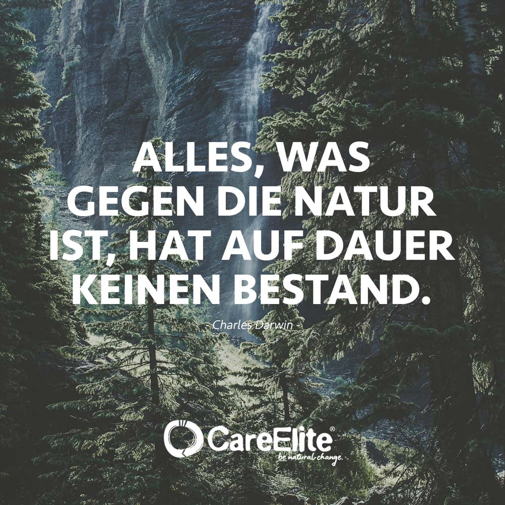 Darwin Umweltschutz Zitat gegen Natur kein Bestand