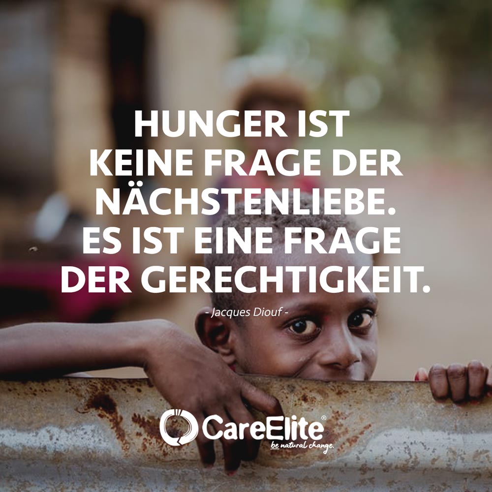 Hungersnot Zitat Nächstenliebe