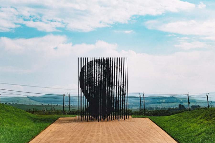 Kunstfigur von Nelson Mandela
