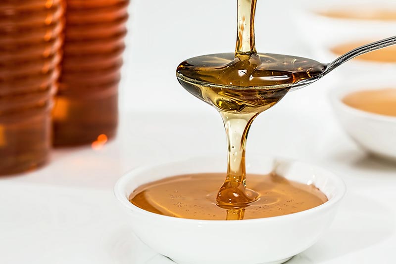 Healthy sugar substitute - maple syrup